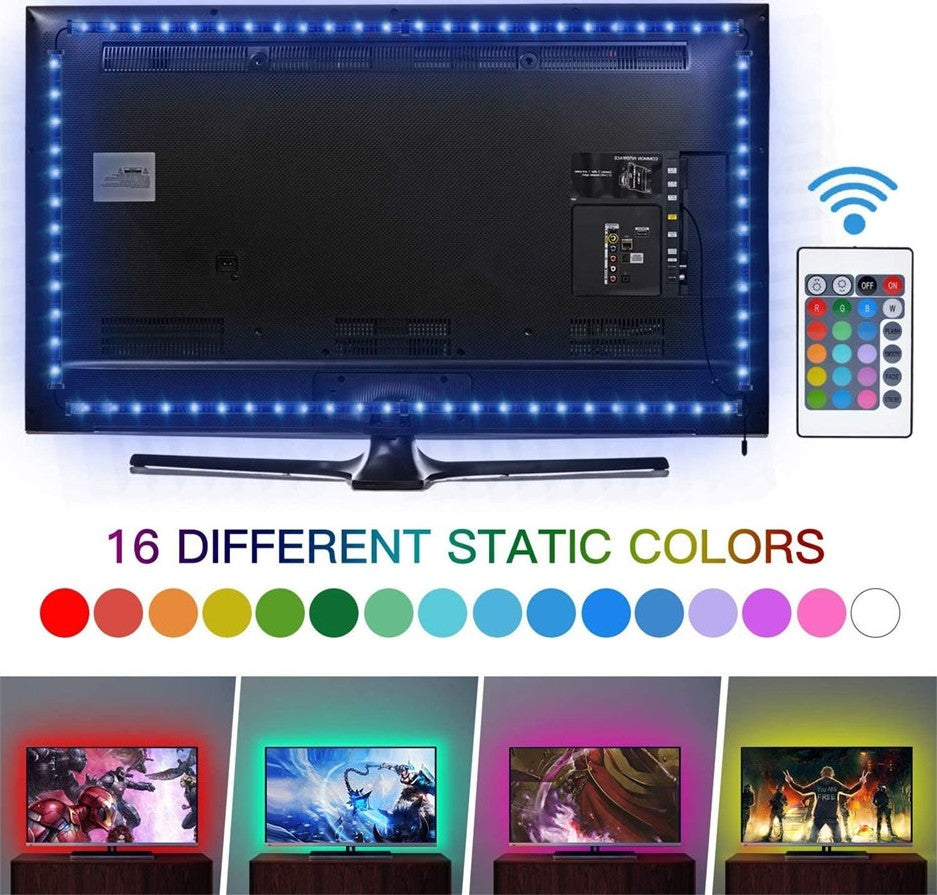 Twisted Minds Gaming Monitor /TV RGB LED Strip - 2M Twisted Minds Gaming Monitor /TV RGB LED Strip - 2M